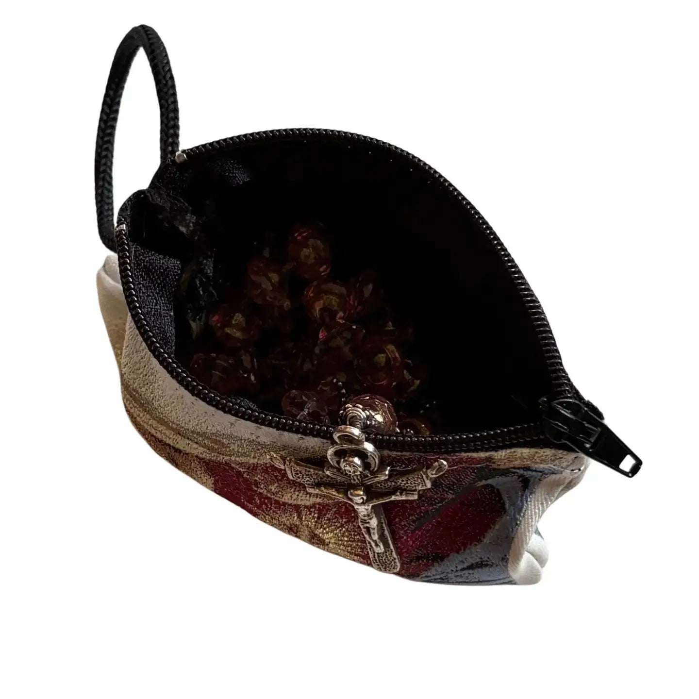 Sacred Heart of Mary MD Rosary Pouch    4" x 6"