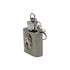 Madonna & Child Holy Water Flask SS w/ Keychain   1 oz
