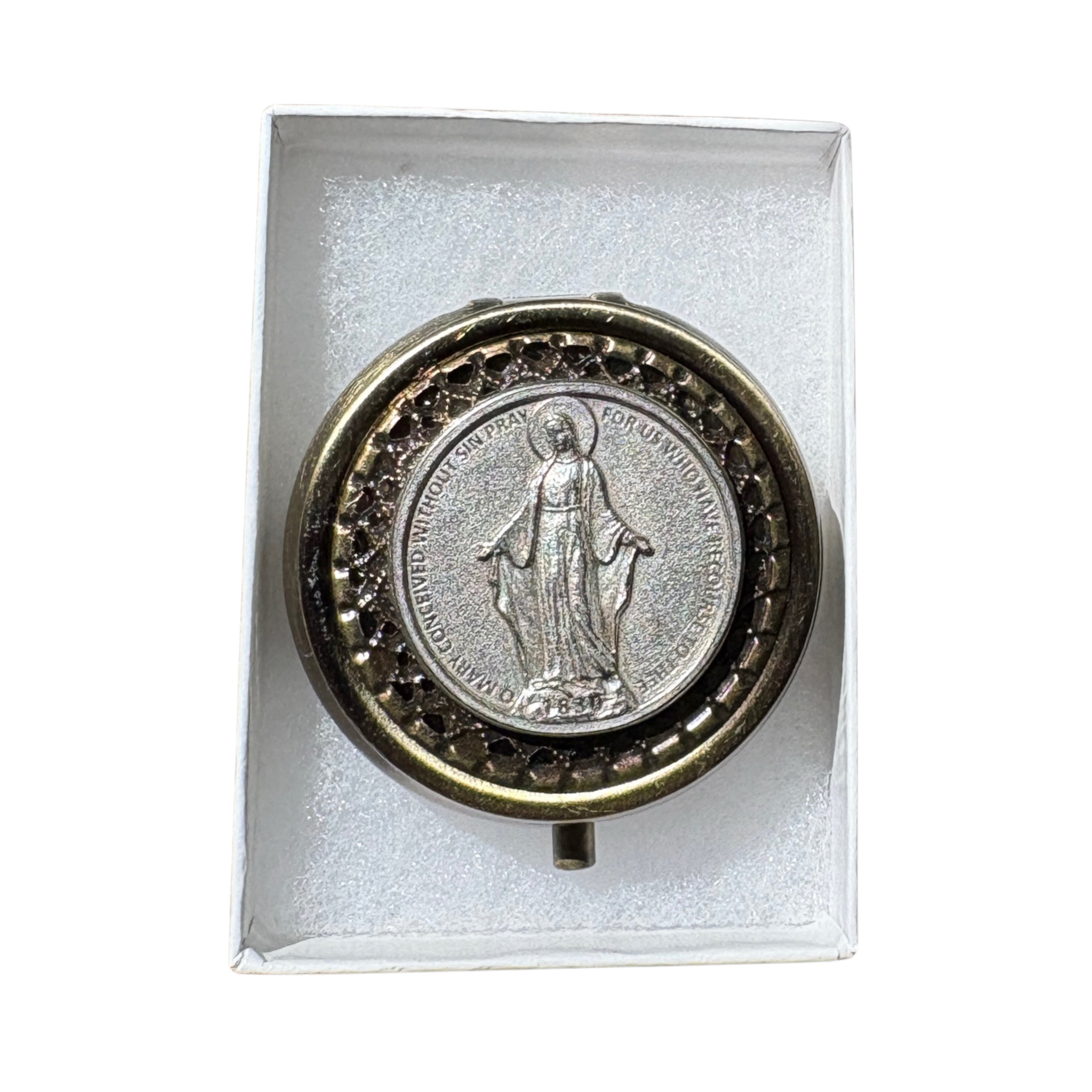 Miraculous Mother Token Pyx    2" 