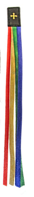 Leather and Brass Bookmark