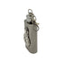 Madonna & Child Holy Water Flask SS Rectangle w/ Chain   2 oz