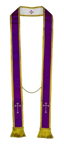 Pure Silk Reversible Confessional/Visitation Stole