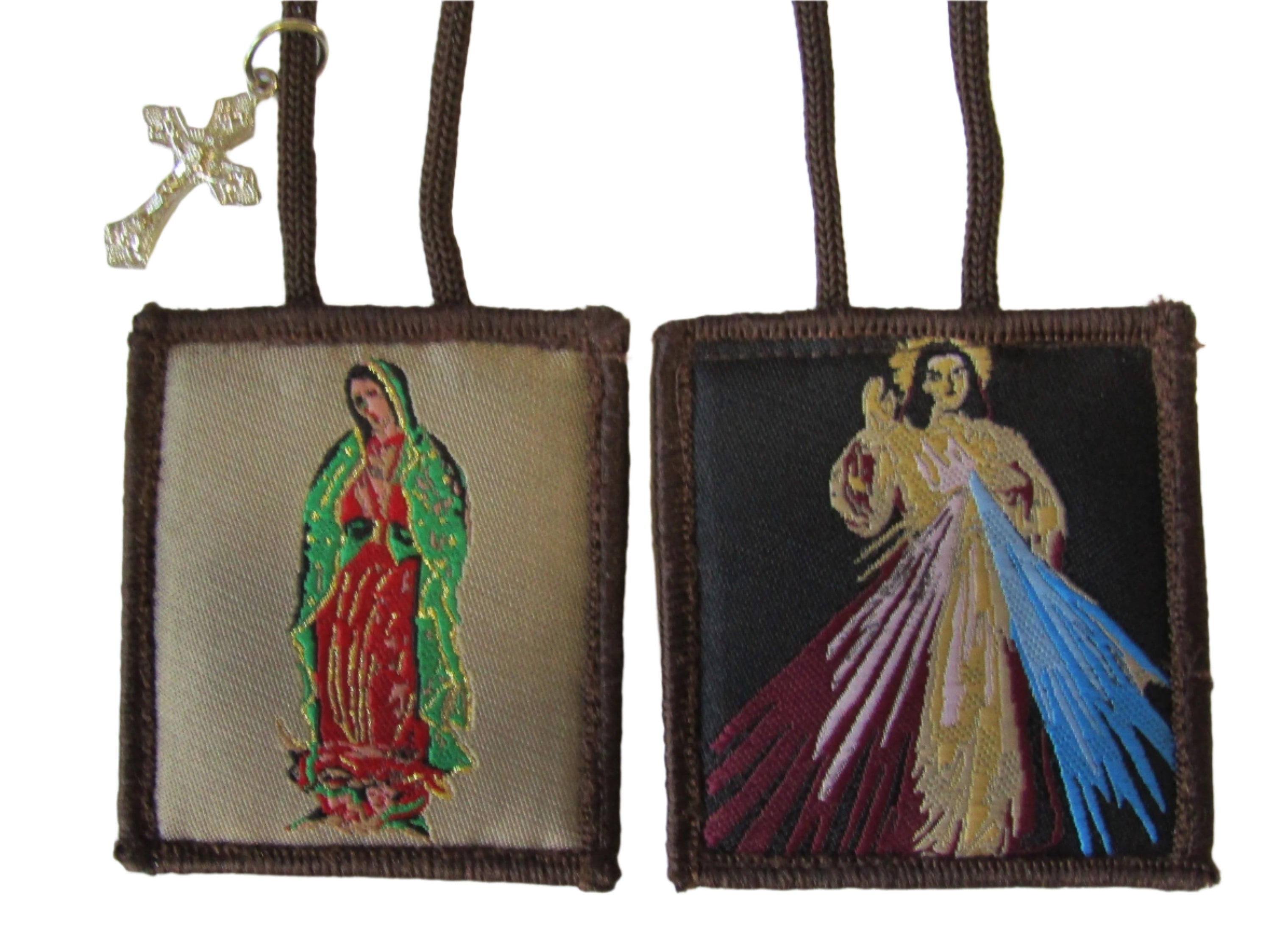 Scapular - Divine Mercy & Lady of Guadalupe (801/Slp)
