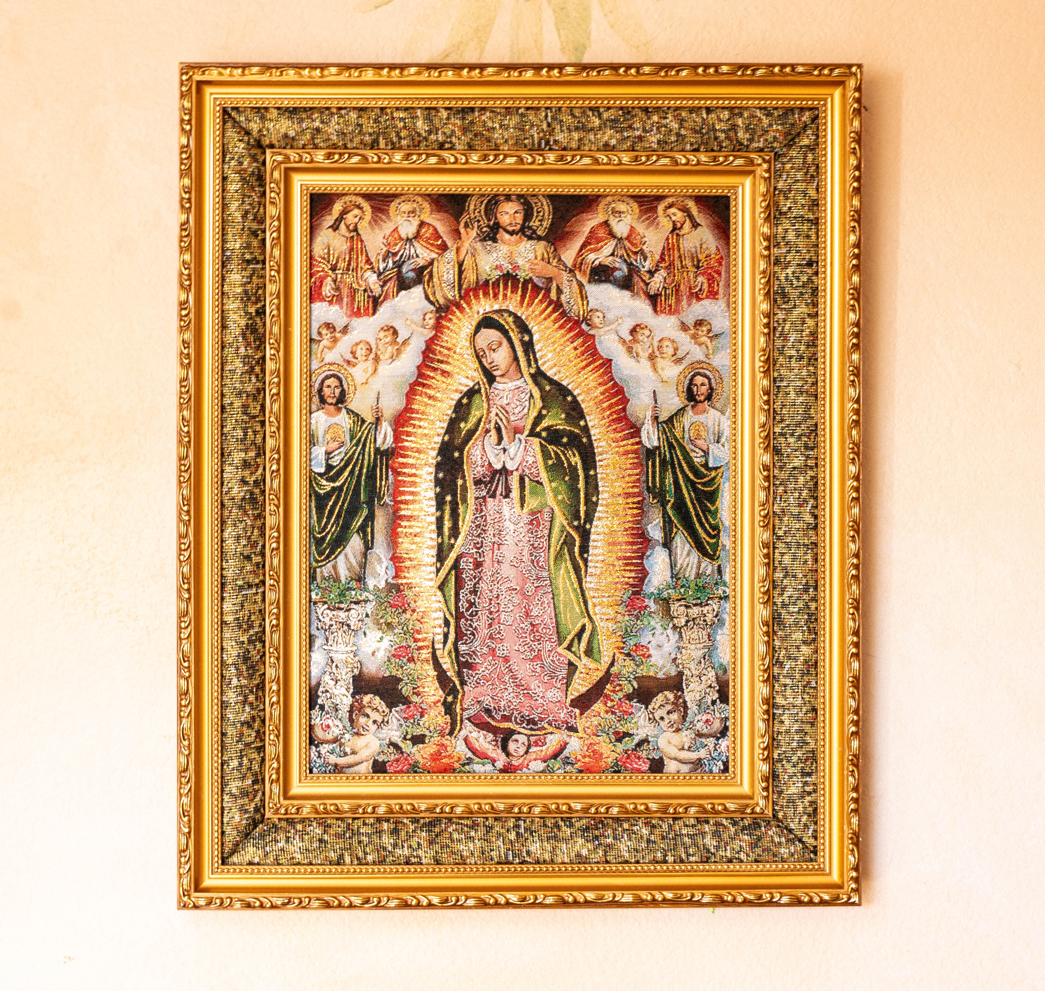 OLOG with Saints  -Double Padded   (17" x 21")