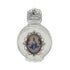 Holy Water Bottle - Lady of Grace (Encased) w/ Rose Top 2.5"