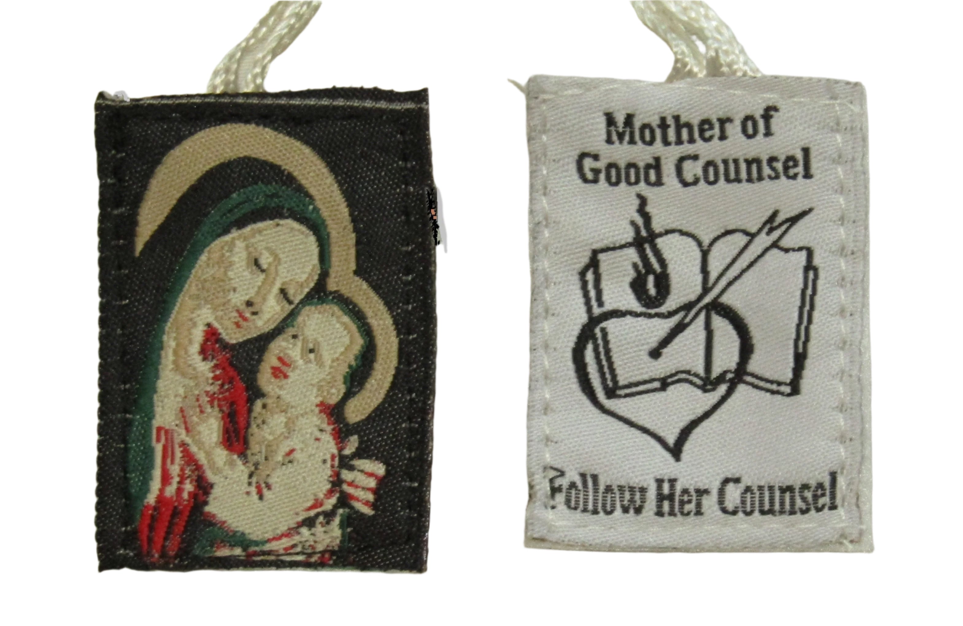 Scapular - Our Lady of Good Counsel 1.75"