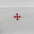 Cotton Altar Linens with Red Cross (H100R)