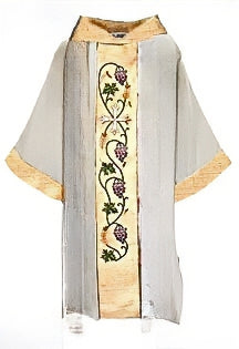 Dalmatic - Hand Embroidered Silk Blend (HB-135)