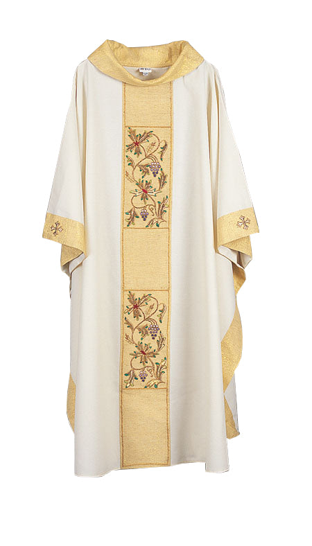 Grapes and Vines - Classic Hand Embroidered Chasuble