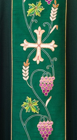 Hand Embroidered Chasuble - Lithurgical Vestments