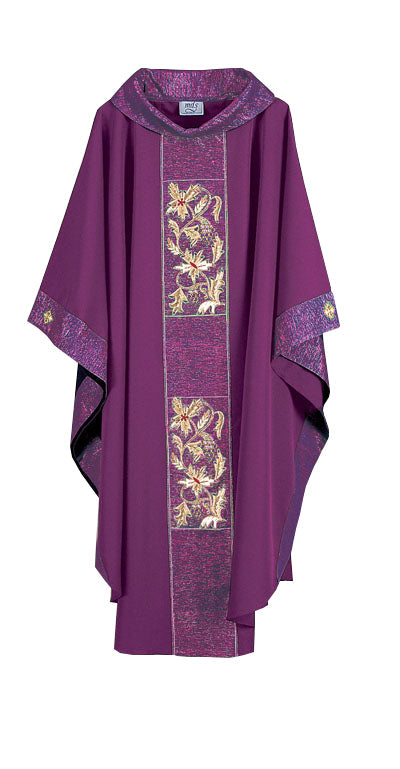 Grapes and Vines - Classic Hand Embroidered Chasuble