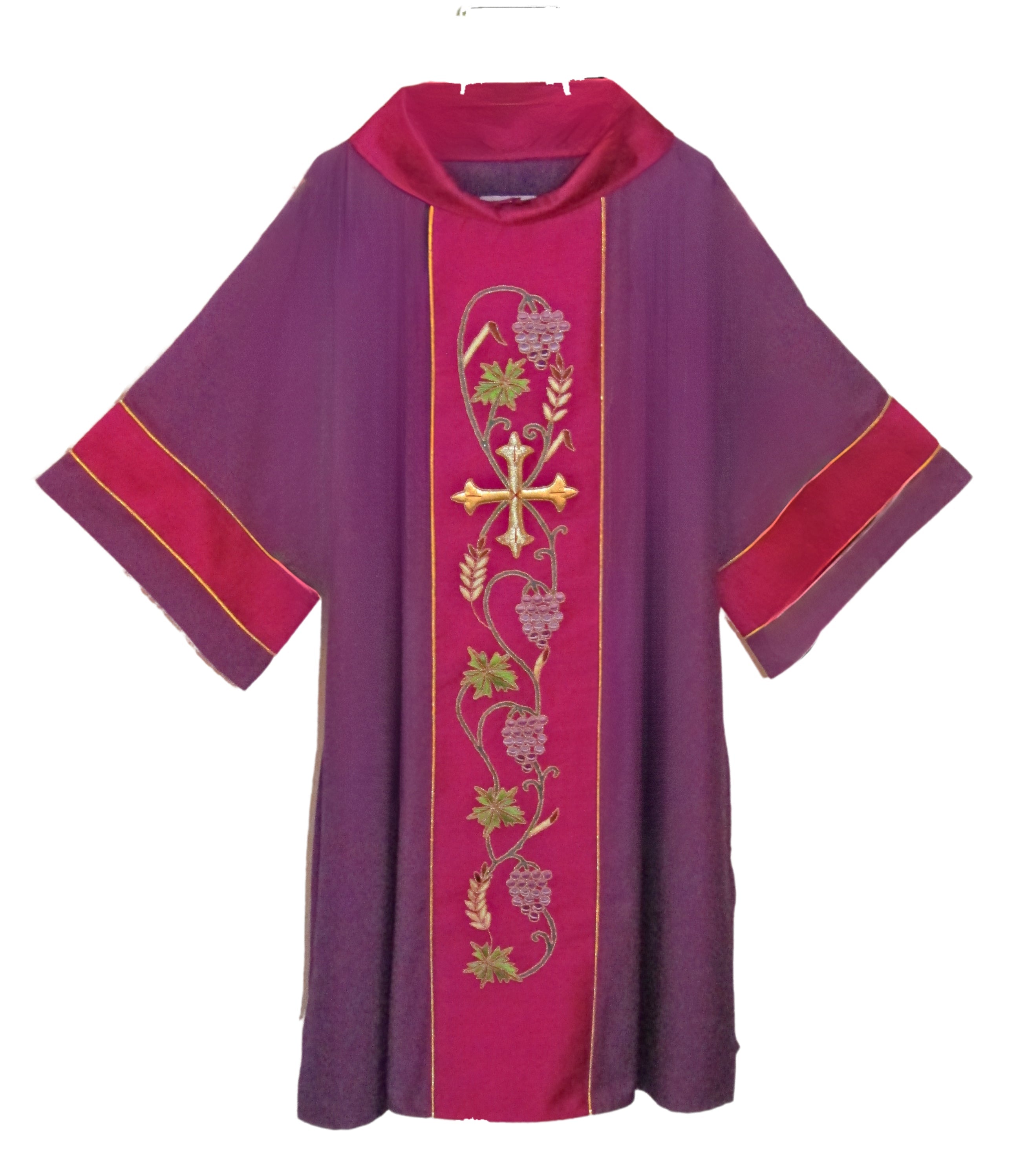Dalmatic - Hand Embroidered Silk Blend (HB-135)