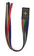 Bookmark w/ Real Leather & Brass Cross (LBK100)