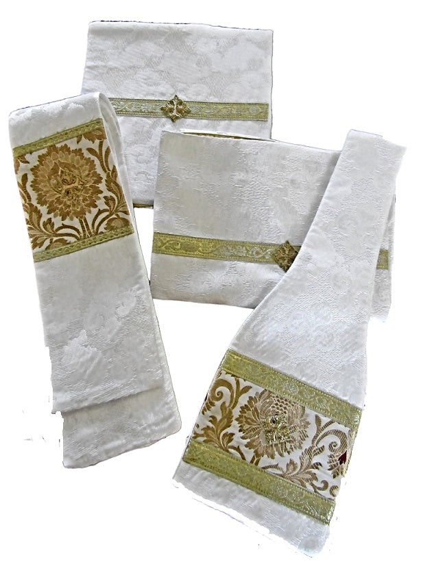 Chasuble Set - St. Philip Neri (Jacquard Fabrics)