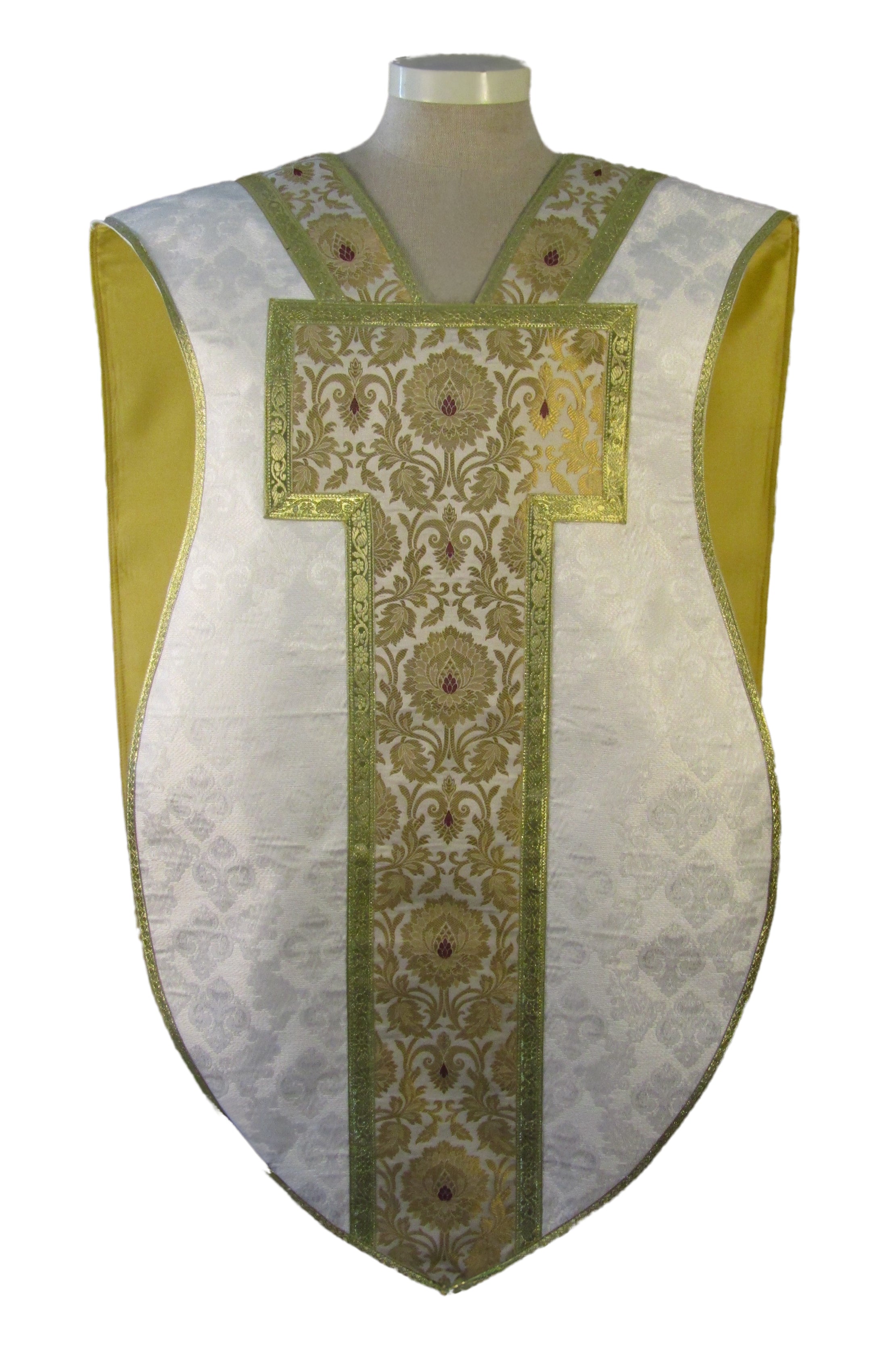Chasuble Set - St. Philip Neri (Jacquard Fabrics)