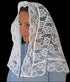 Veil - Lace w/ Lace trimmed Mantilla (2100)