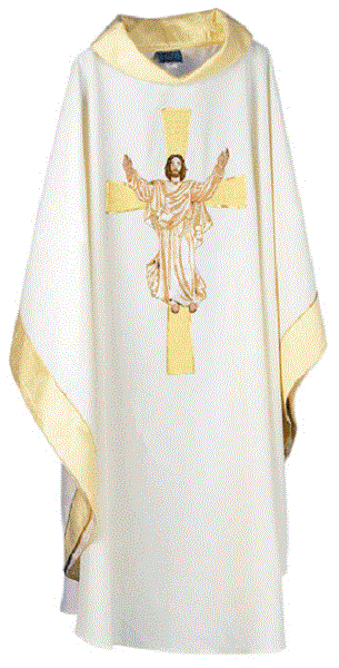 Christ Risen - Hand Embroidered Chasuble