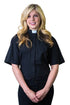 5400 Lady's Short Sleeve Tab Collar Blouse