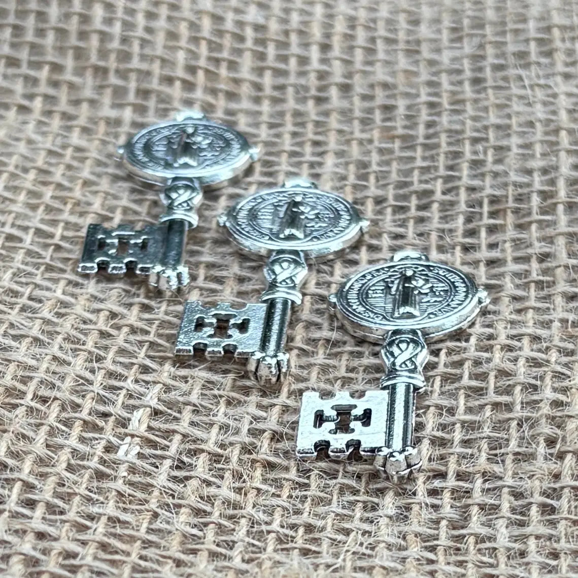 St. Benedict Key - Medal Charm 2"