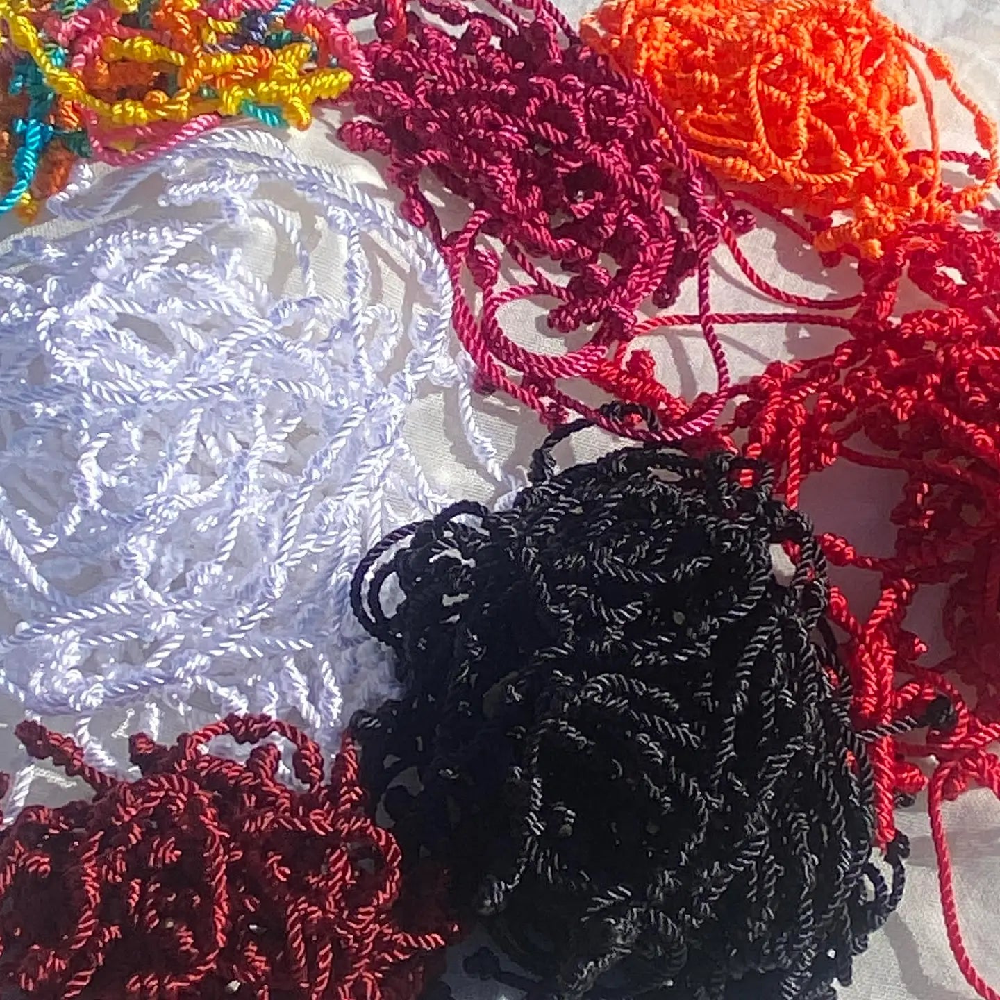 The Knotted Rosaries Decade Chaplet Bracelets Display 120 pcs