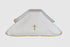 Urn Cover- Embroidered Latin Cross w/ Gold Piping