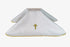 Urn Cover- Embroidered Celtic Cross w/ Gold Piping
