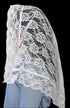 Veil - Lace w/ Lace trimmed Mantilla (2100)
