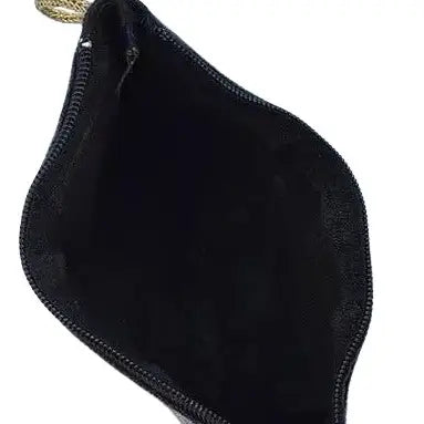 Our Lady of Guadalupe (BLACK) MD Rosary Pouch   4” x 6”