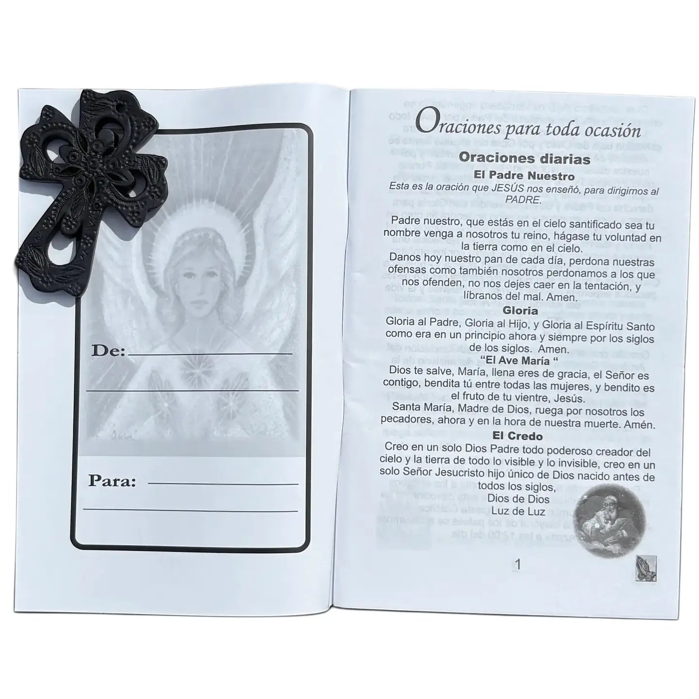 Oraciones para Toda Ocasión y El Santo Rosario Book