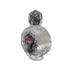 Holy Water Bottle - St. Christopher Encased w/ Rose Top 2.5"