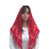 Veil ~ St. Claire of Assisi - RED