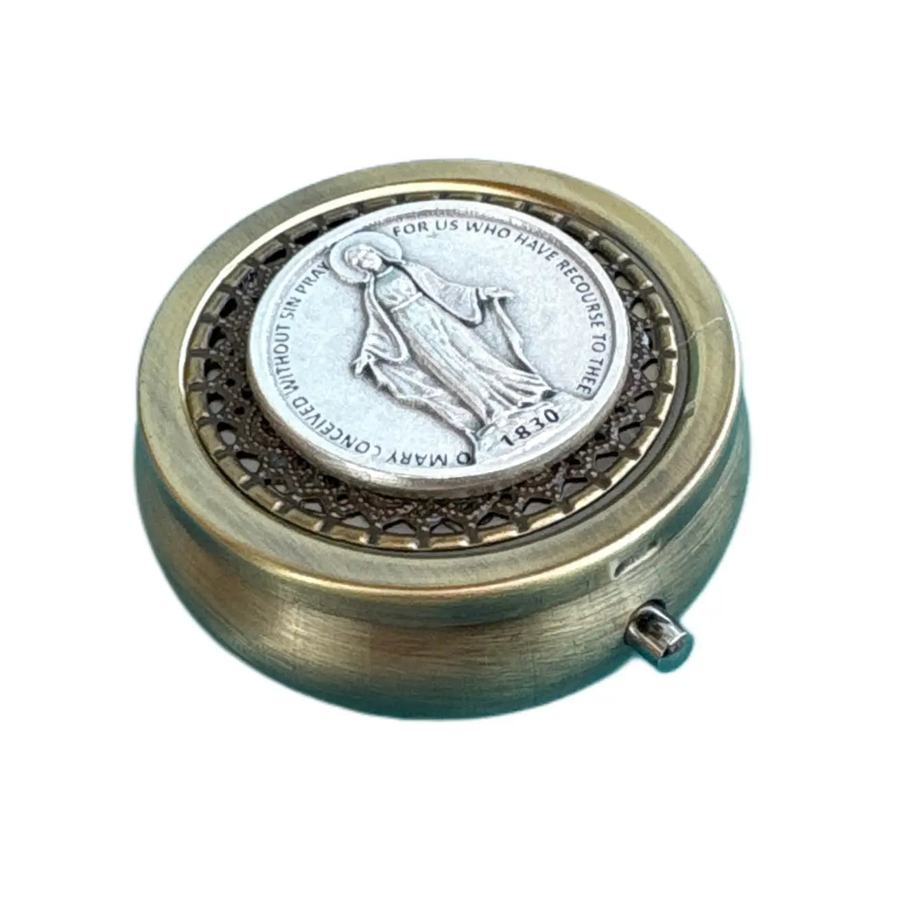 Miraculous Mother Pyx    2" 