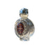 Holy Water Bottle - St. Benedict Encased w/ Rose Top 2.5"