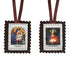 Scapular- Ora Pro Nobis  BROWN   2”