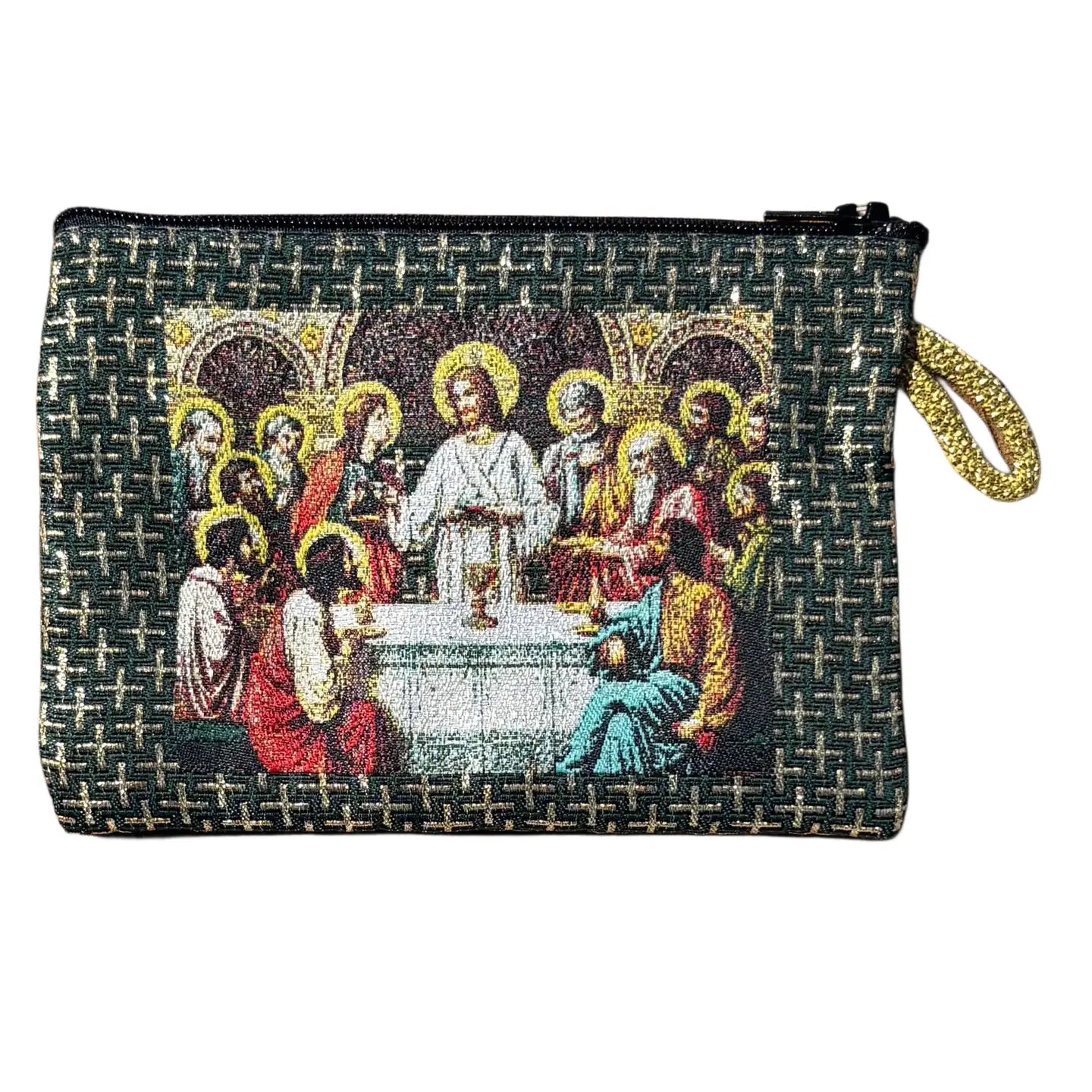 Last Supper MD Rosary Pouch   4" x 6"