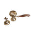 Incense Burner w/ Handle Brass   7"