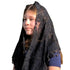 St. Claire of Assisi Veil - BLACK