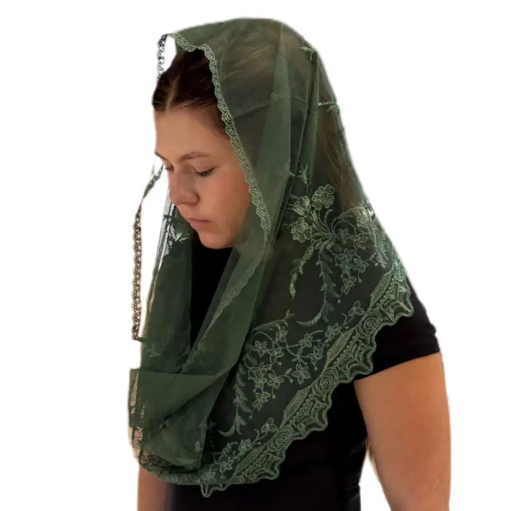 Infinity Veil ~ St. Veronica - GREEN