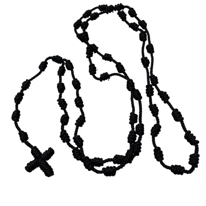 The Knotted Rosaries Display          (48 pcs)