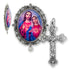 Rosary Center Sets XL - Lot of 16 (2.5" Crucifix)