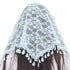 Veil ~ St. Kateri  - BLUE IRIDESCENCE