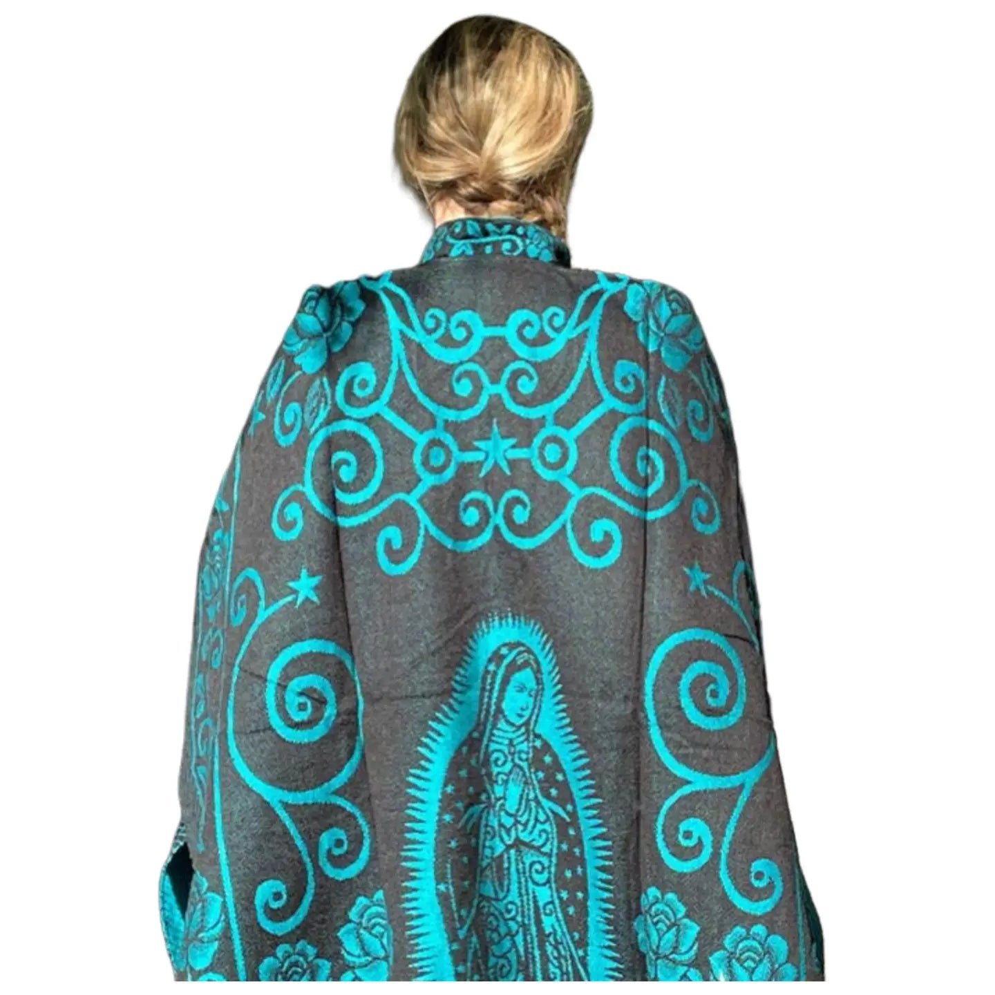 OLOG Poncho - TURQUOISE   44″ x 38″