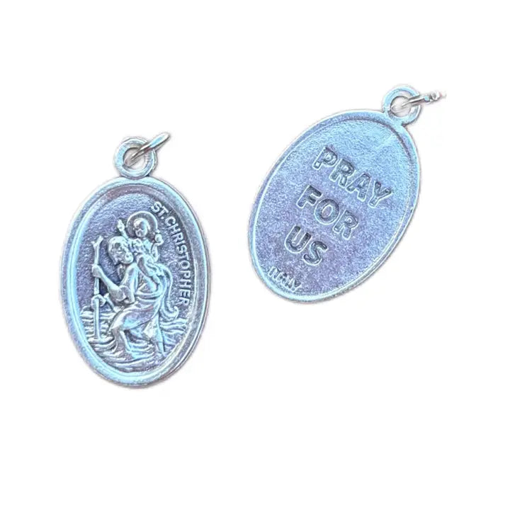 Medal - St. Christopher Charm   1"
