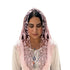 Veil ~ Cherry Blossom - BURGUNDY 