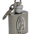 OLOG Holy Water Flask SS w/ Keychain   1 oz