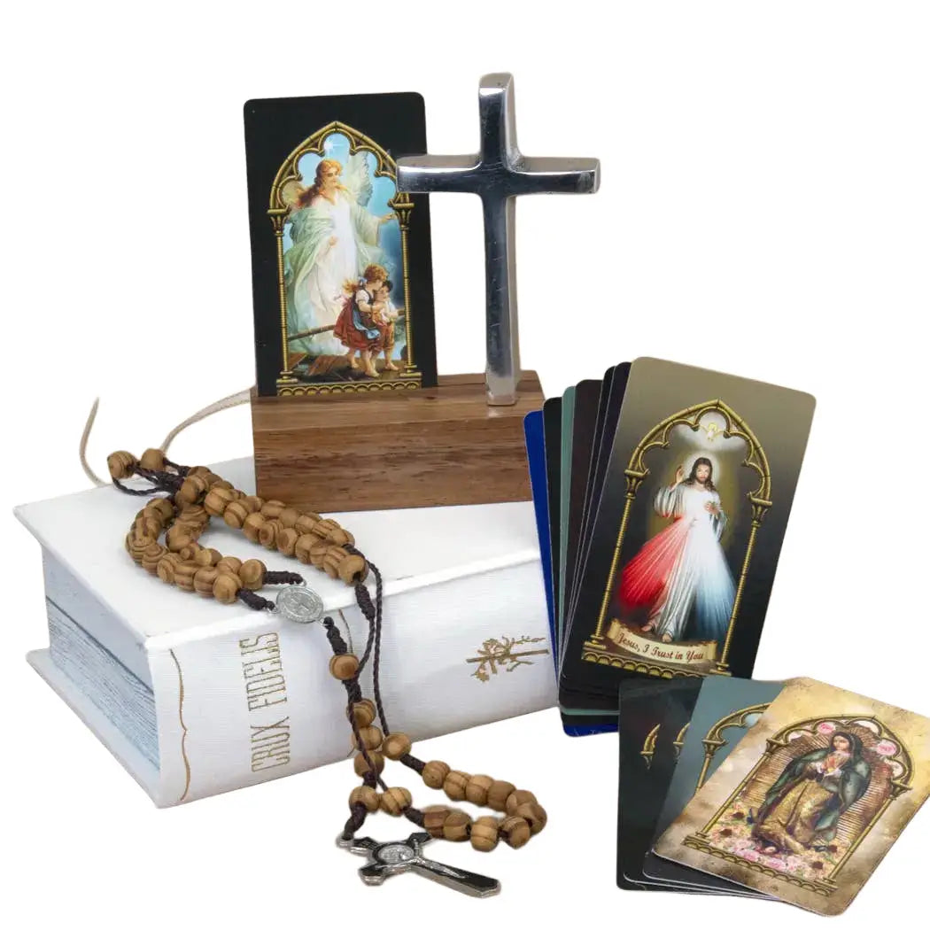 Portable Altar "Crux Fidelis" - WHITE     6.25"