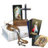 Portable Altar "Crux Fidelis" - WHITE     6.25"