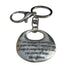 "God Grant Me..." Serenity Prayer Charm Keychain 3"  