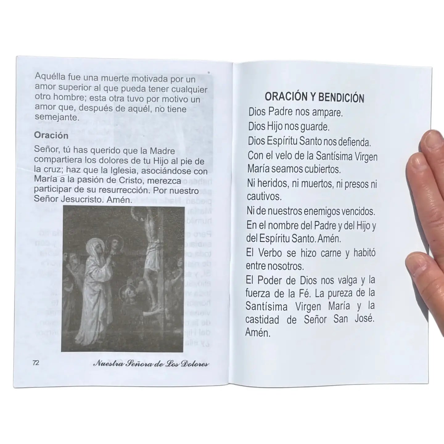 Devocionario a Nuestra Señora de Los Dolores Softcover Book