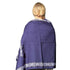 OLOG Fashionable Shawl - BLUE   80" x 30″